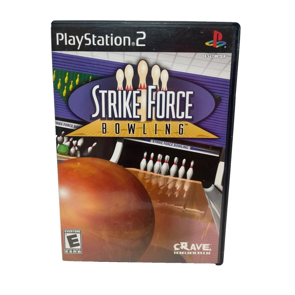 Strike Force Bowling PlayStation 2 PS2 Game - CIB Complete‎ with Manual